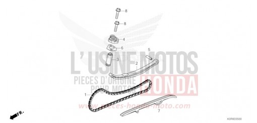 CATENA DISTRIBUZIONE/TENDICATENA SH125ADP di 2023